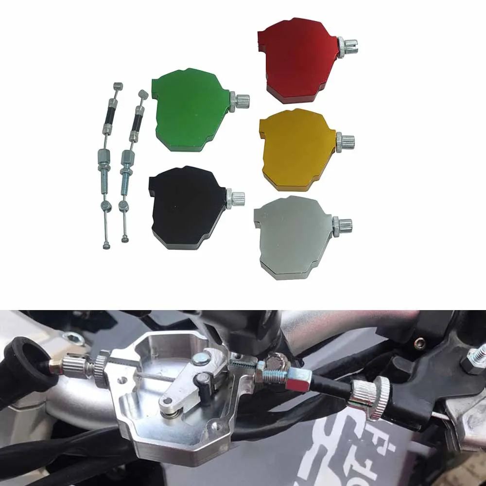 Motorcycle Handlebar Clutch Booster Kit Save Damping Dirt Bike CNC Aluminum High Quality Modification Parts