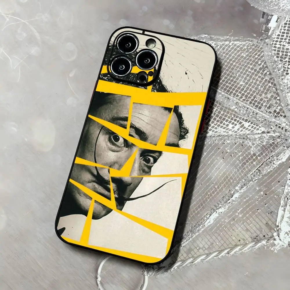 Phone Case For IPhone Salvador 15 14 Cellular 13 11 anti-robbery 12 Pro Max Mini Xs X Dali Art Xr 7 8 Plus Se Cover