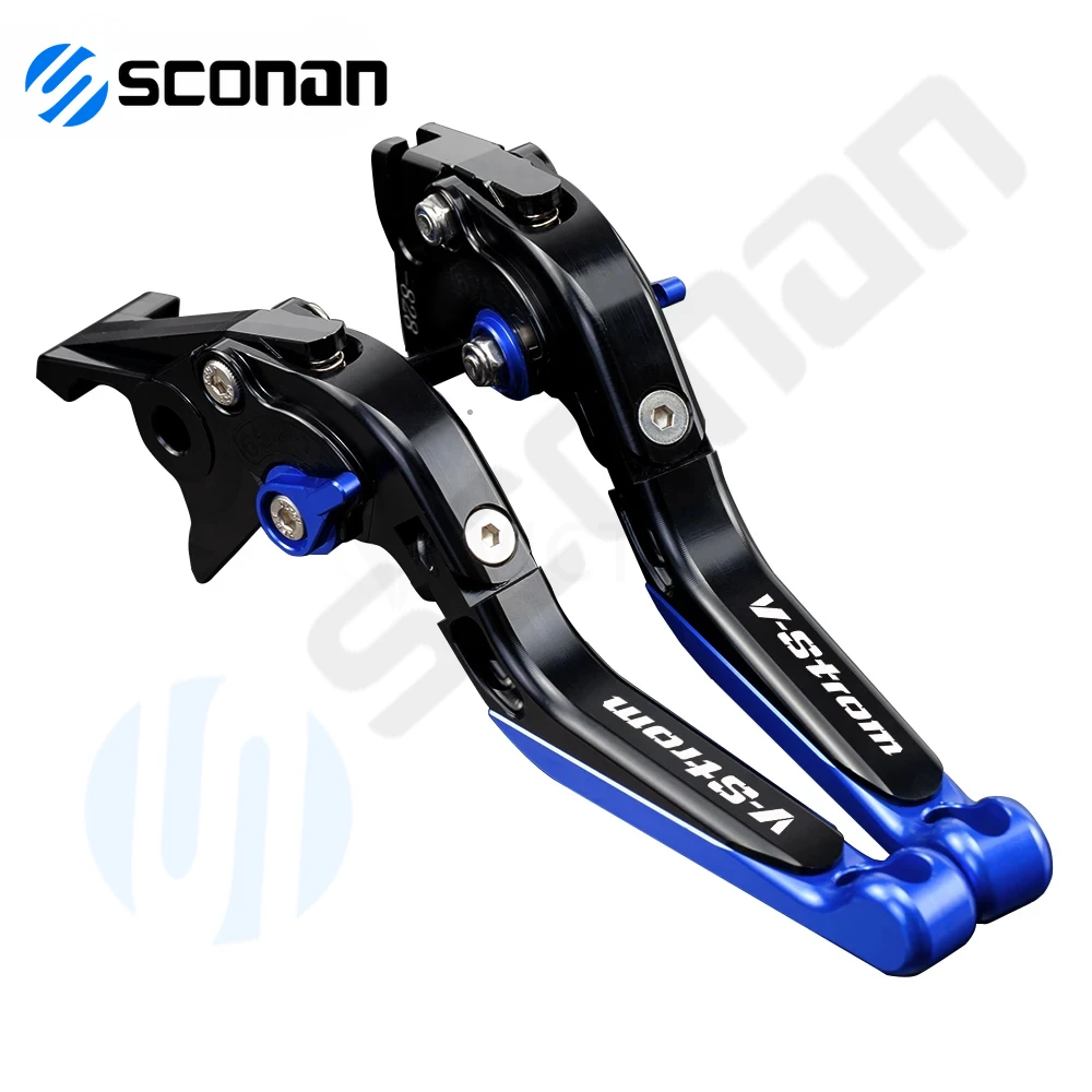 For SUZUKI V-Strom V Strom DL650 DL 650 Vstrom XT 2011-2022 2021 2020 Motorcycle Accessories CNC Adjustable Brake Clutch Levers