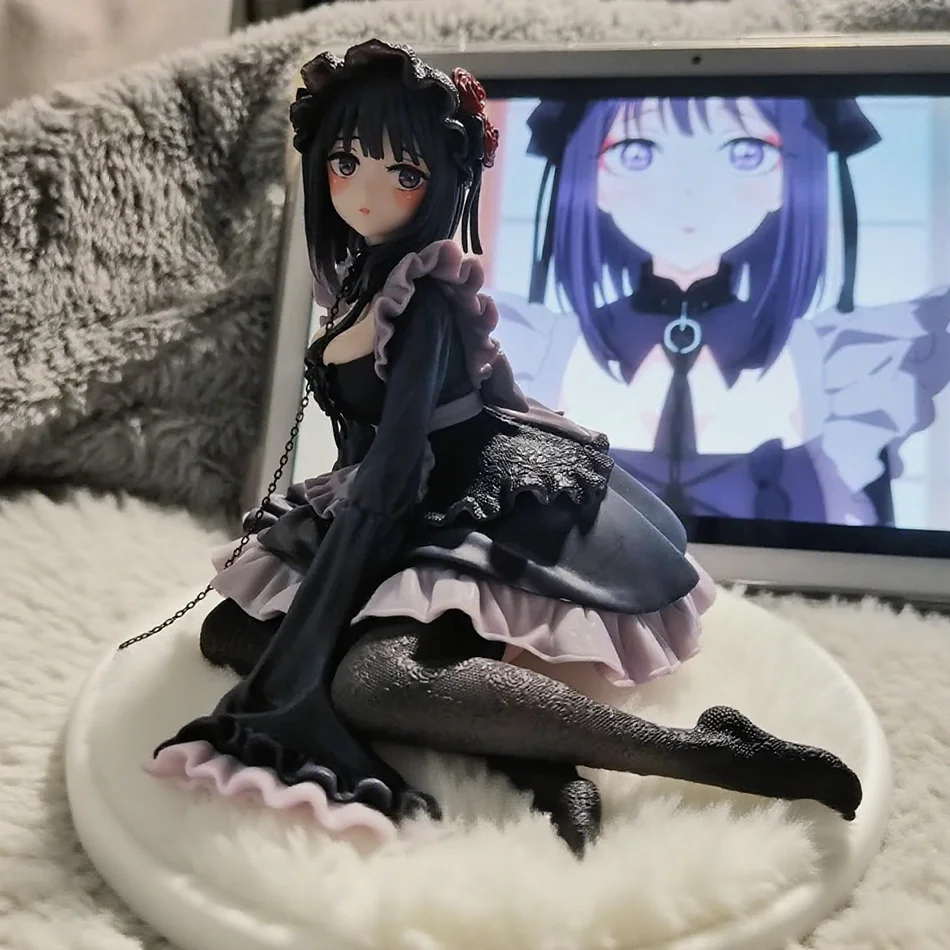2 أنواع بلدي اللباس حبيبي أنيمي الشكل الأسود خادمة الزي كيتاجاوا مارين عمل الشكل شيزوكو كورو تمثال جمع نموذج