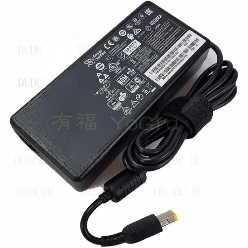 QW  Genuine for Lenovo 45w 65w 90w 135w 170w 230w Charger Square Tip Power supply