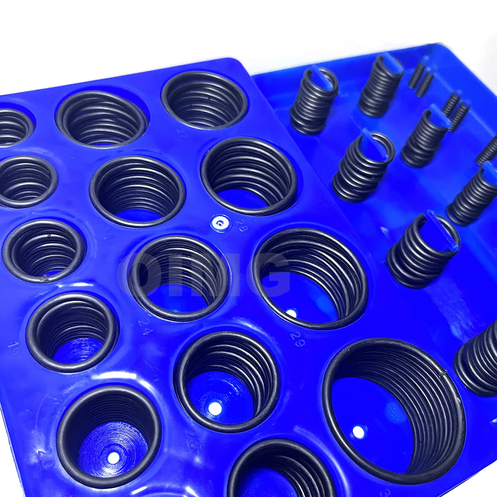 Nitrile Rubber O Ring Assortment for Faucet Professional Plumbing Automotive Repair Replacement O-Ring Washer Kit