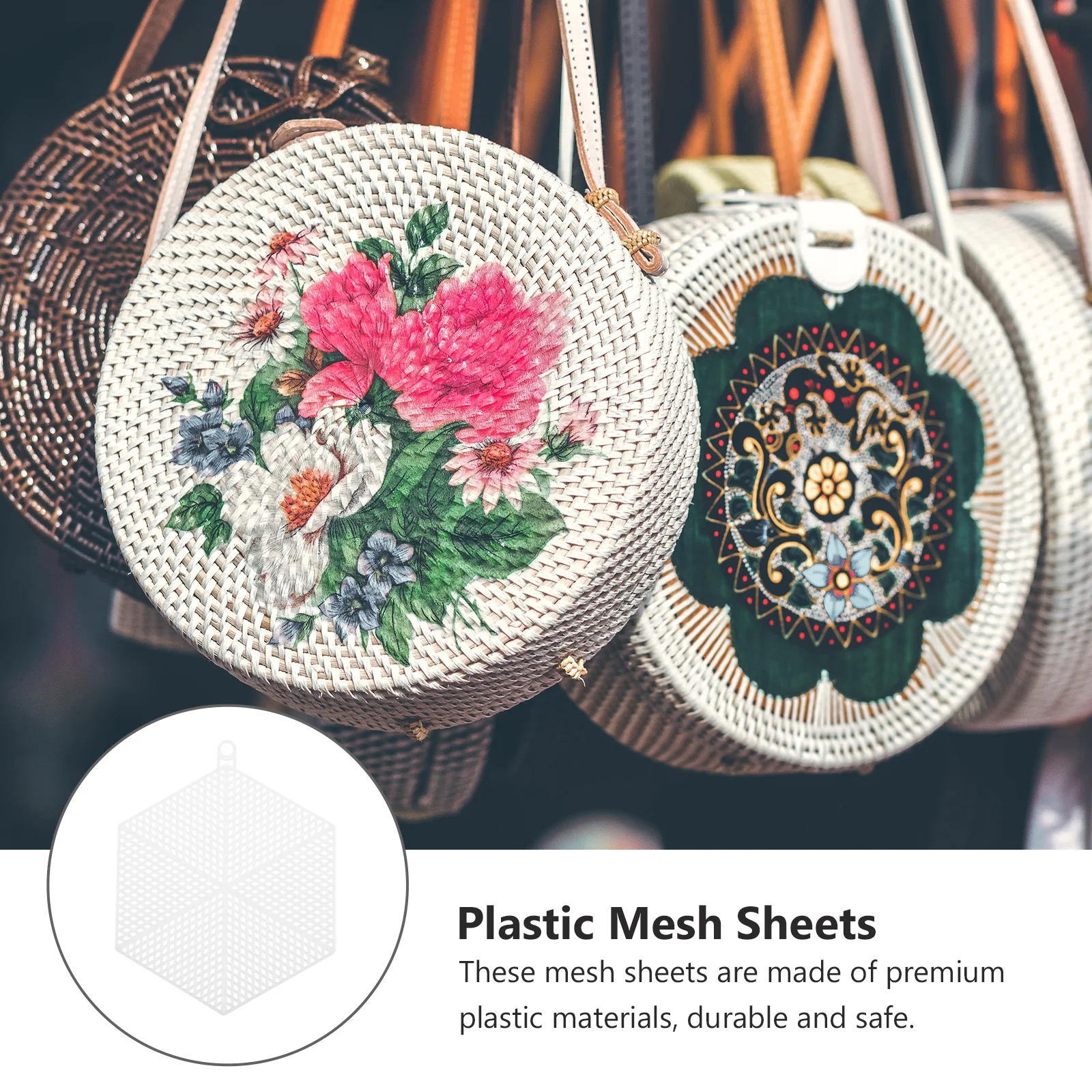 

10pcs Plastic Sheets For Diy Cross Stitch Craft Projects Embroidery Yarn Crafting Handmade Mesh Sheets Mesh Fabric For Sewing