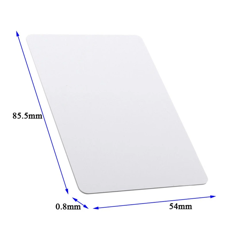 액세스 제어 시스템용 근접 스마트 카드, 재기록 가능 복사 키 카드, S50, 13.56Mhz RFID 카드, 100 개