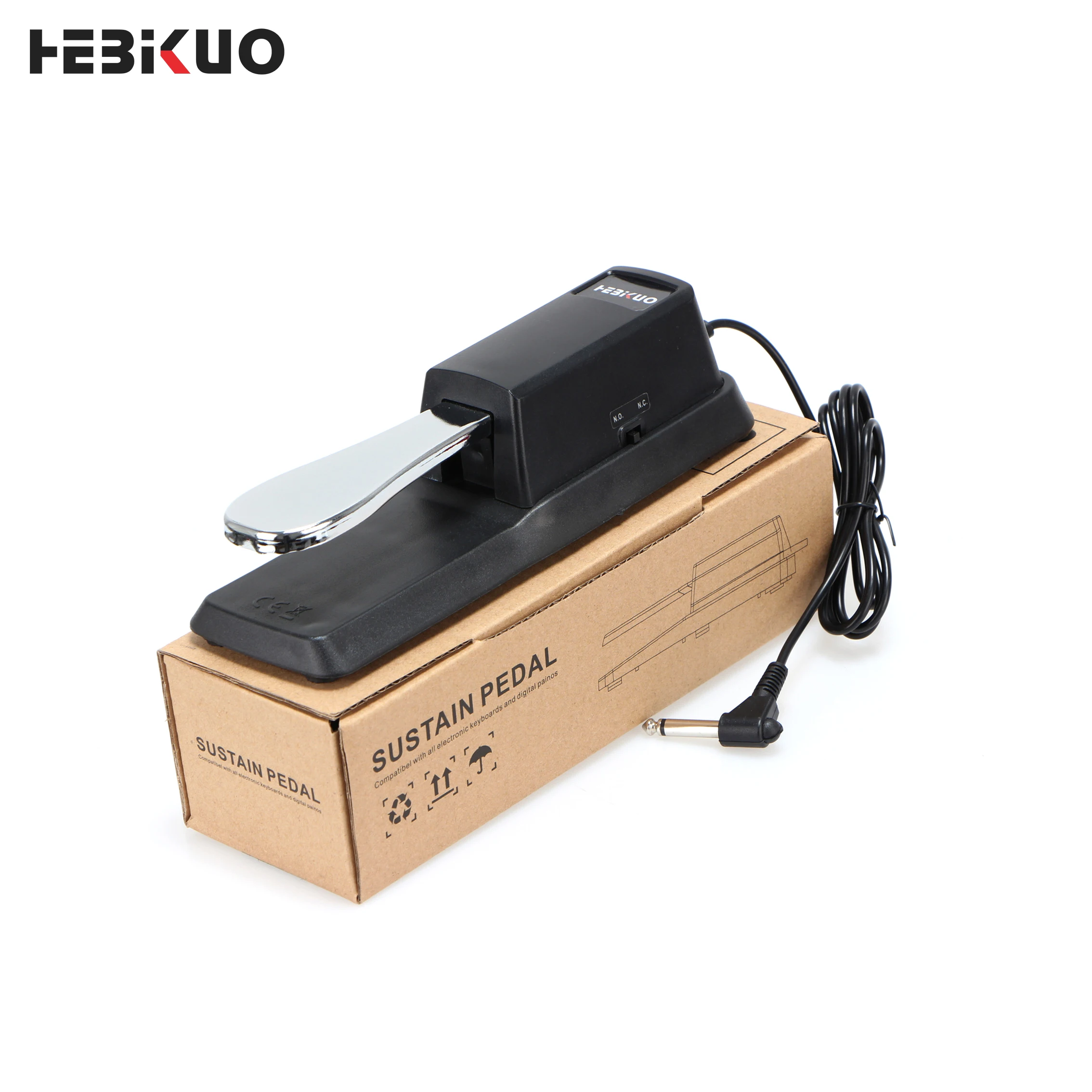 HEBIKUO TB100 Keyboard Piano Pedal Musical Instrument Accessory For Keyboard Digital Piano