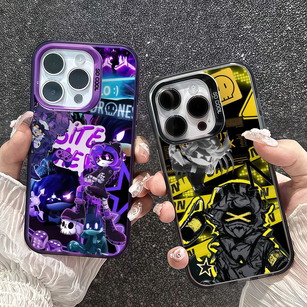 Anime M-murder D-drones Phone Case For Samsung S25 S24 S23 A07 A17 A06 Ultra FE Plus Protective IMD Color For Samsung S25 S24 S2