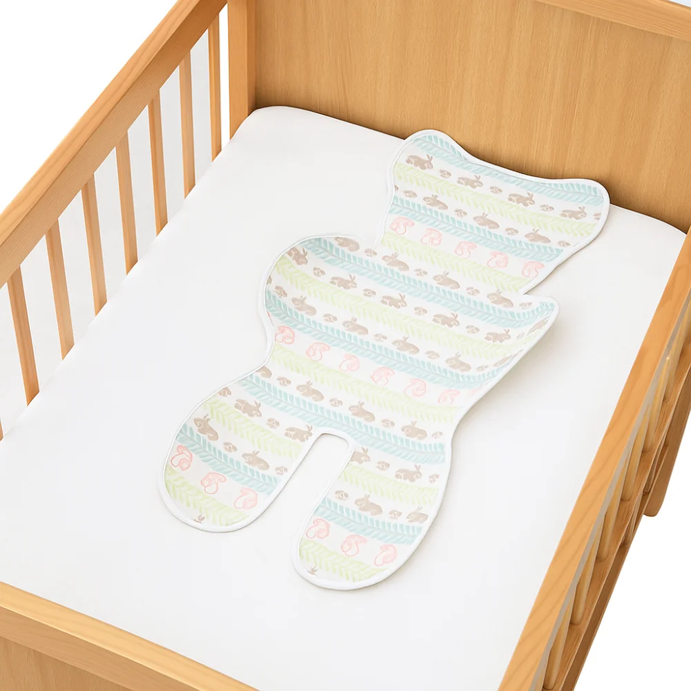 Universal Soft Baby Stroller Cooling Pad Cute Breathable Pushchair Car Mat Dining Chair Car Seat Baby Stroller Cushion Baby Care