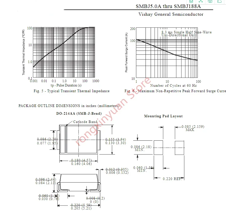SMBJ75A-E3 NR SMBJ75CA NR SMBJ150A PM SMBJ30A MK SMBJ43A-E3 SMBJ43A MT SMBJ43CA-E3 SMBJ43CA CT SMBJ33A-E3 SMBJ33A MM SMBJ33CA CM