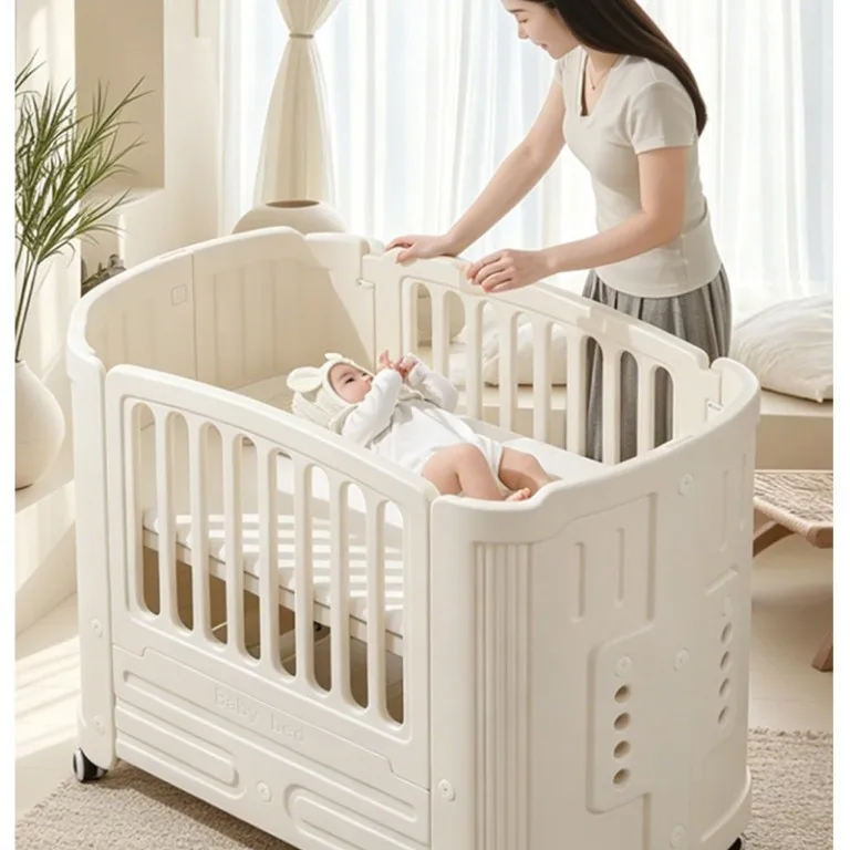 Babyfond Crib Removable Small Apartment Baby Diaper Table Newborn Special Multi-functional Convenient Splicing Bed