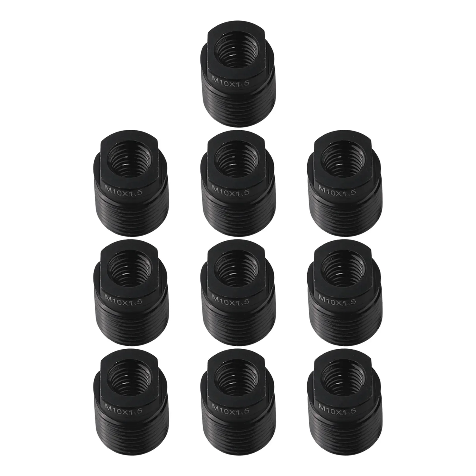 Enhance Your Car's Interior Look with a Set of 10 Gear Shift Knob Thread Adapters Designed for Easy Compatibility