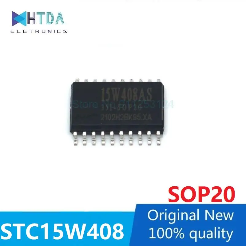 3pcs/lot STC15W408AS-35I-  STC15W408 SOP20