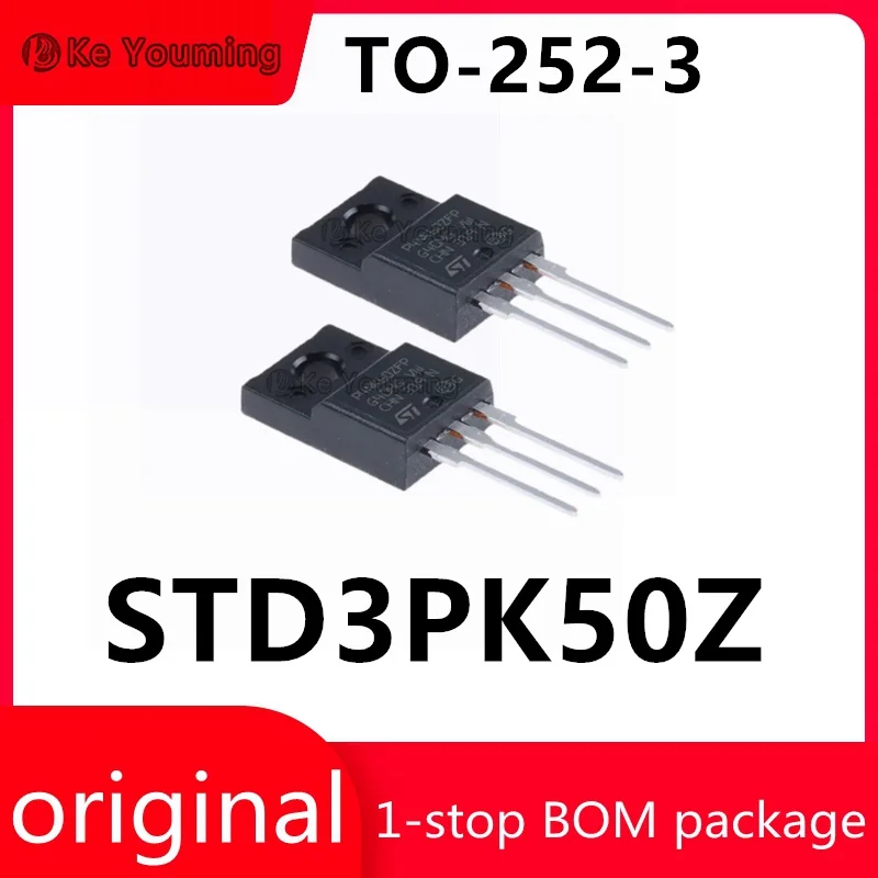 

Transistor FET, Integrated Circuit IC, Transistor, Transistor, STD3PK50Z TO-252-3, 1PC