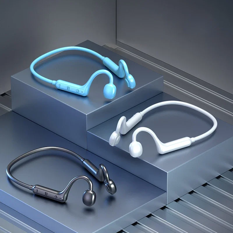 

New Bone Conduction Sound Transmission Sports Swimming Blue Tooth Earphones Ultra Long Battery Life Advanced Wireless Headsets