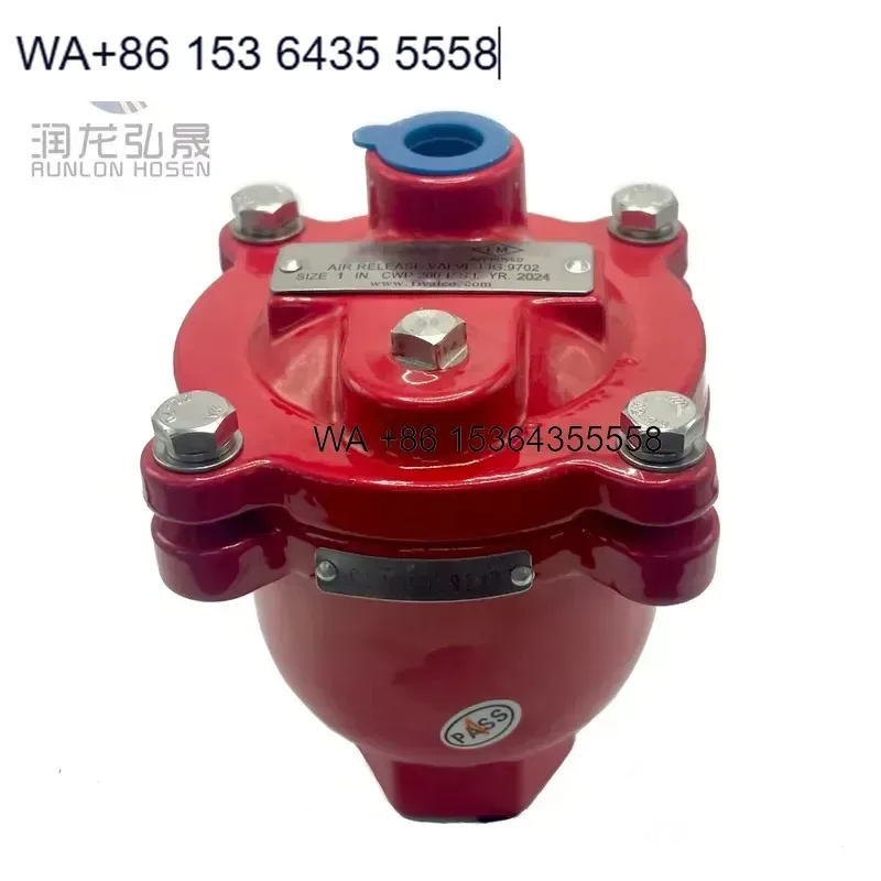 Wmwmnu FM Automatic Air Vent Safety Valve for CLA-VAL Ductile Iron Water Drain Pipelines 1 Inch