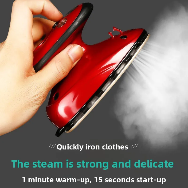 Household Mini Steam Handheld Small Travel Portable Electric Iron Temperature Control Ceramic Bottom Iron