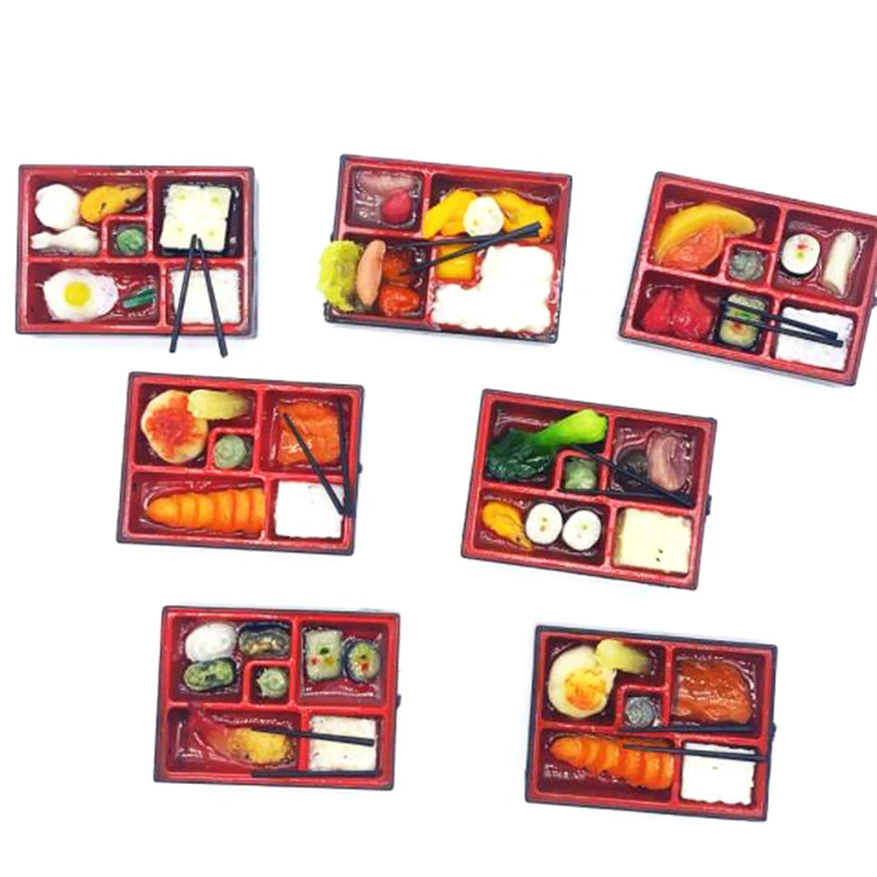 Maison de poupée 1:12, boîte de restauration rapide japonaise, ensemble de saké de riz avec baguettes