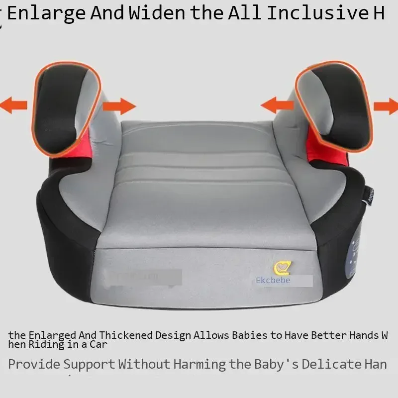 Kids Car Booster Seat, Safety Cushion for Children Aged 3+, Portable Height Enhancer, Travel-Friendly Booster Chair for Vehicles