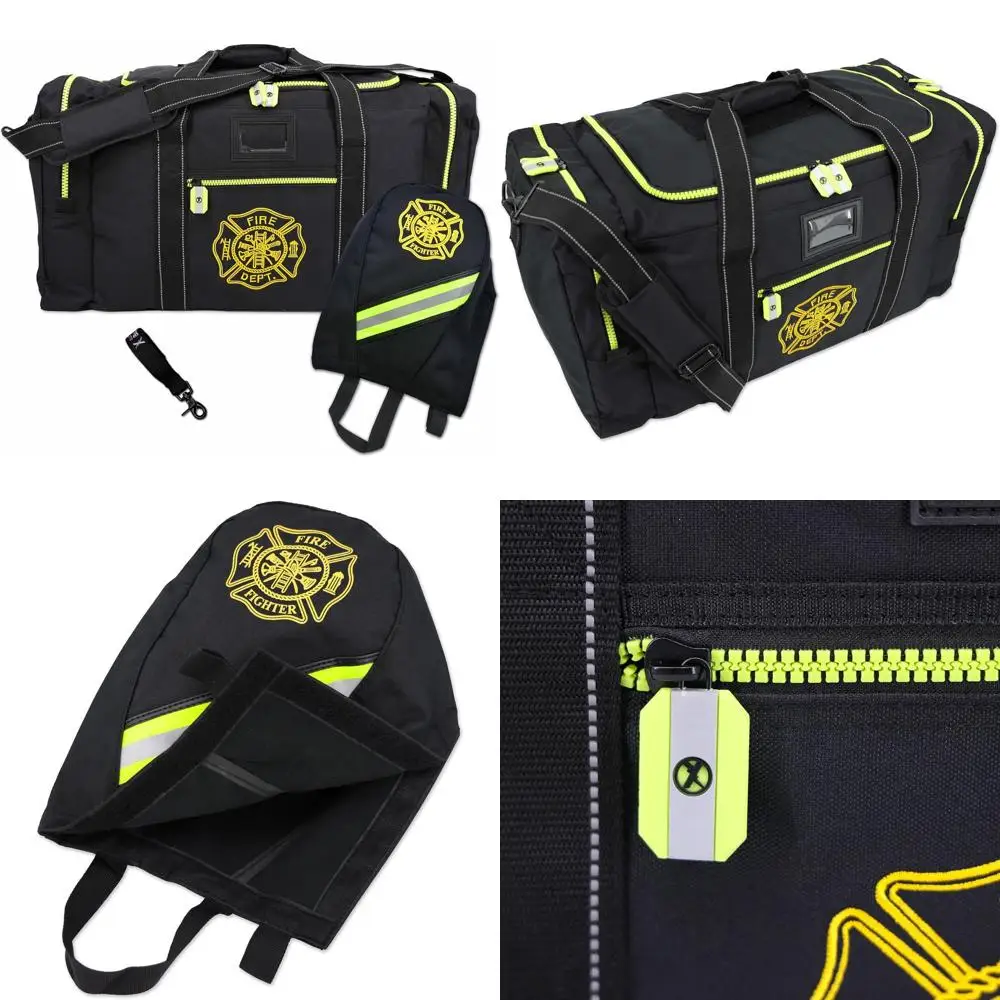 

Комплект снаряжения для пожарных: сумка, держатель для маски, ремень для перчаток, наплечная опора