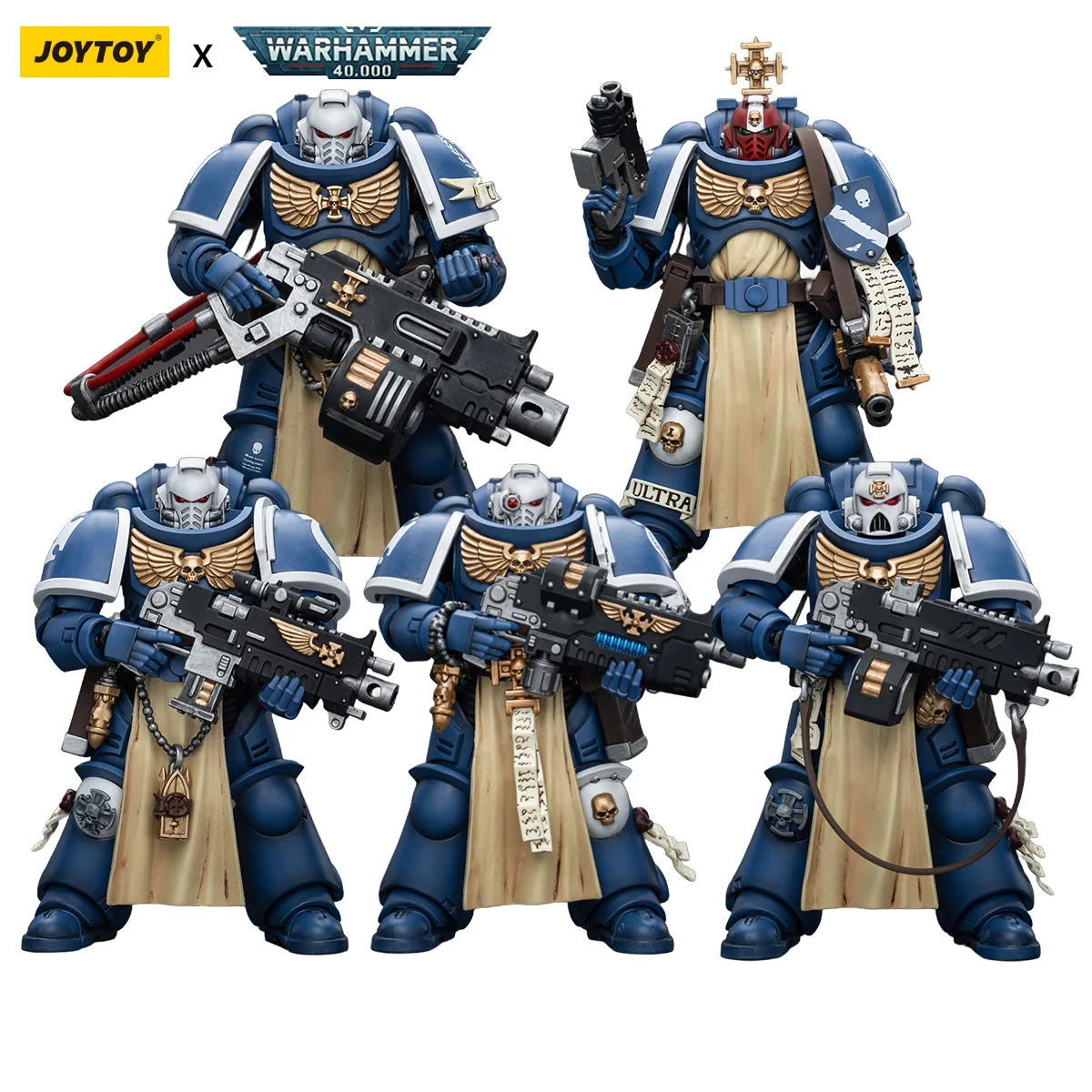 

[В наличии] экшн-фигурка JOYTOY1/18 аниме Warhammer 40 К, 5 шт./комплект, Коллекционная модель в подарок
