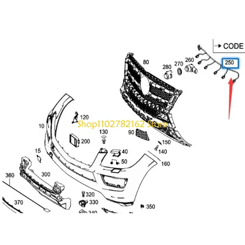 547B A1175403901 4003901 A1175408803 Automotive Wire Harness for W117 CLA 180 200