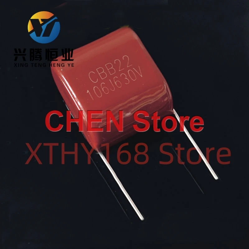 

10PCS NEW CBB22 Capacitor 630V 106J P27MM P31MM Metallized Film Polyester Capacitor 106J630V CBB Capacitor