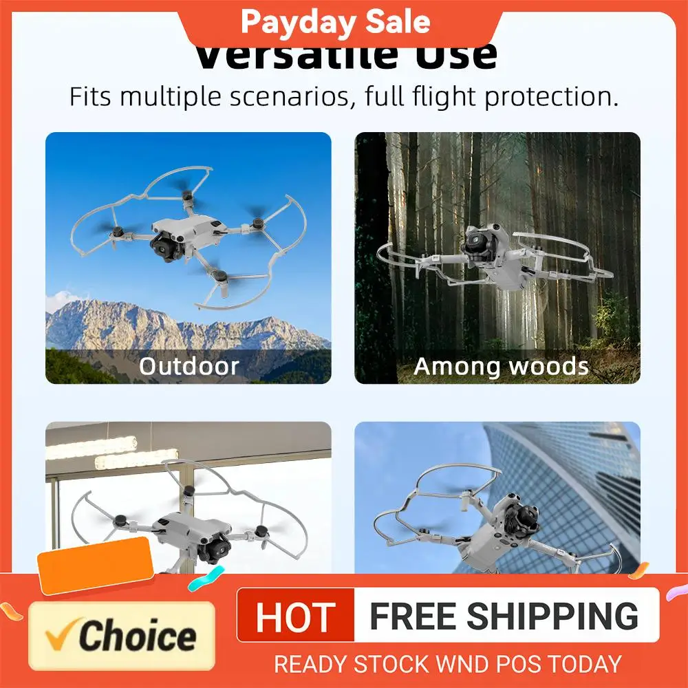 For DJI MINI 5 PRO Anti-Collision Drone Bumper Shield Reusable Propeller Protect Rings Prevent Scratch Accessories
