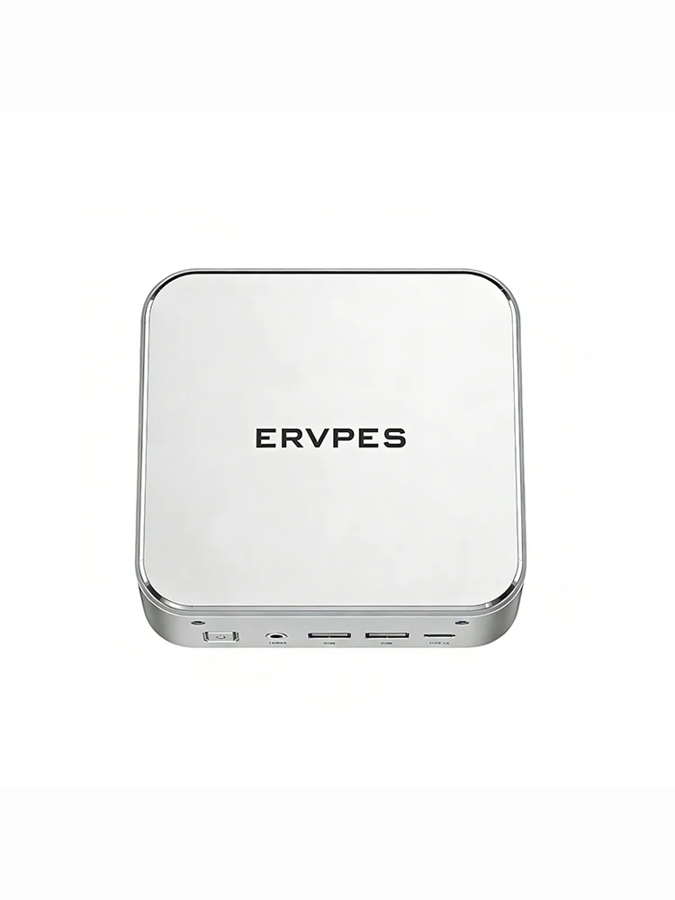 Ervpes Mini-PC E3C 16GB DDR5 5600MHz 512GB SSD AMD Ryzen 7 H255 Win11 WLAN 6 BT5.2 Gaming Desktop Mini-Computer