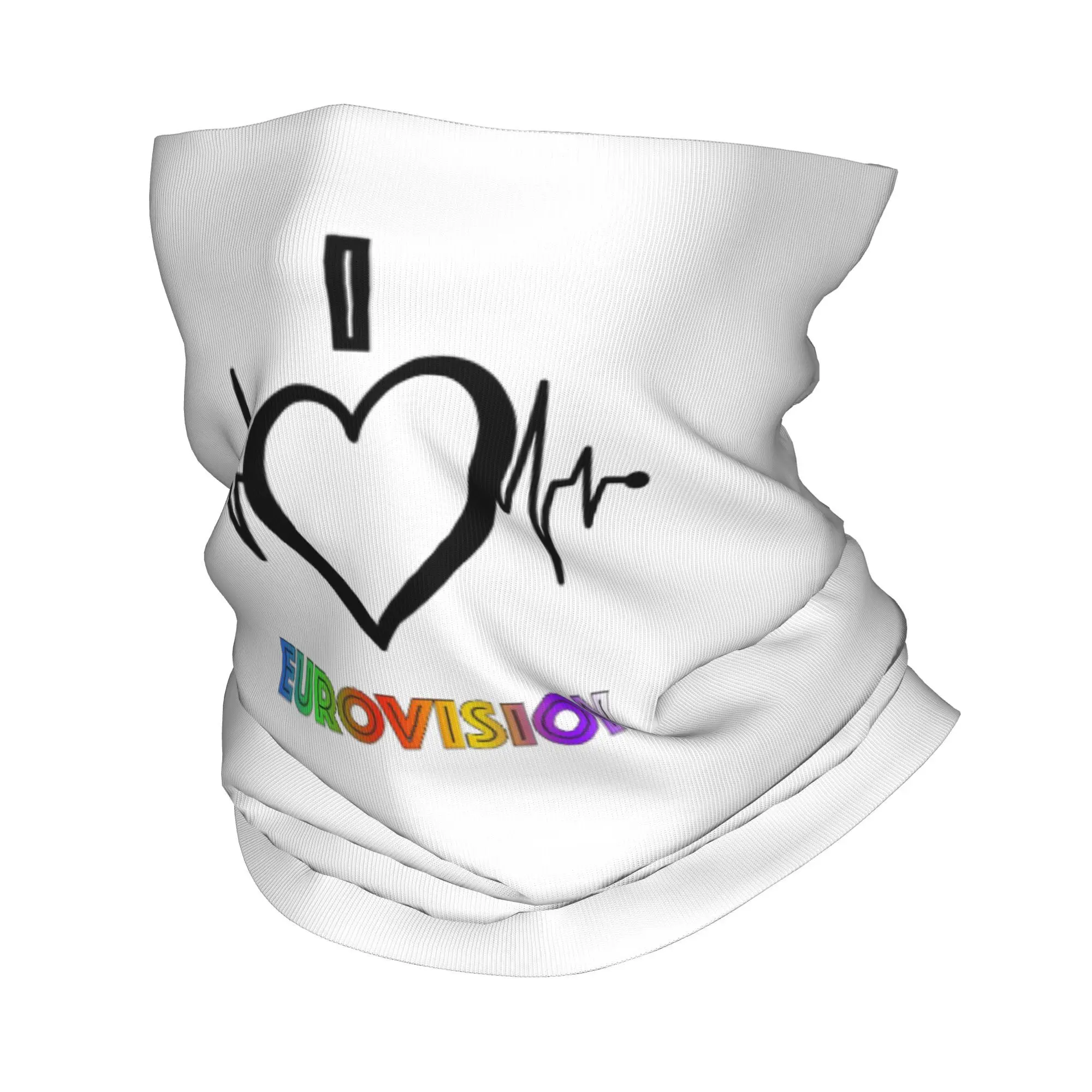 

Я люблю Евровидение - бандана с радужным узором, гетры с принтом, маска, шарф, многофункциональная маска для лица, бег для мужчин, женщин, взрослых
