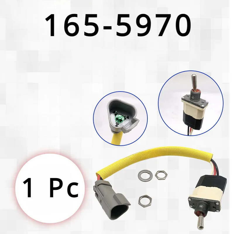 

1 Pc New Switch Assembly 165-5970 Fit For Wheeled Bulldozer 814f 854k Excavator*