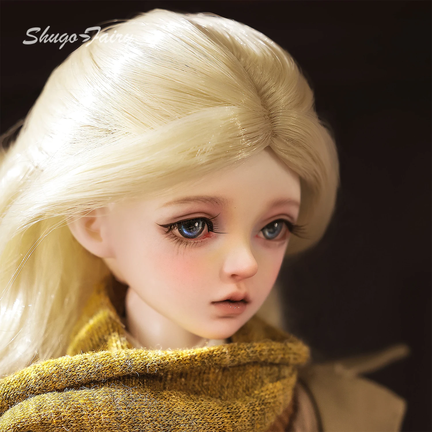 

1/4 BJD Doll Celia O Full Set Retro Academic for Sweet Honey Girl Tartan Pleated Skirt Outfit Shugafairy Collection Figure