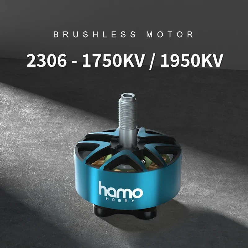 

HAMO HOBBY 2306 V2 1750/1950KV Motor FPV Drone Motor Extreme Racing & 3D Flying