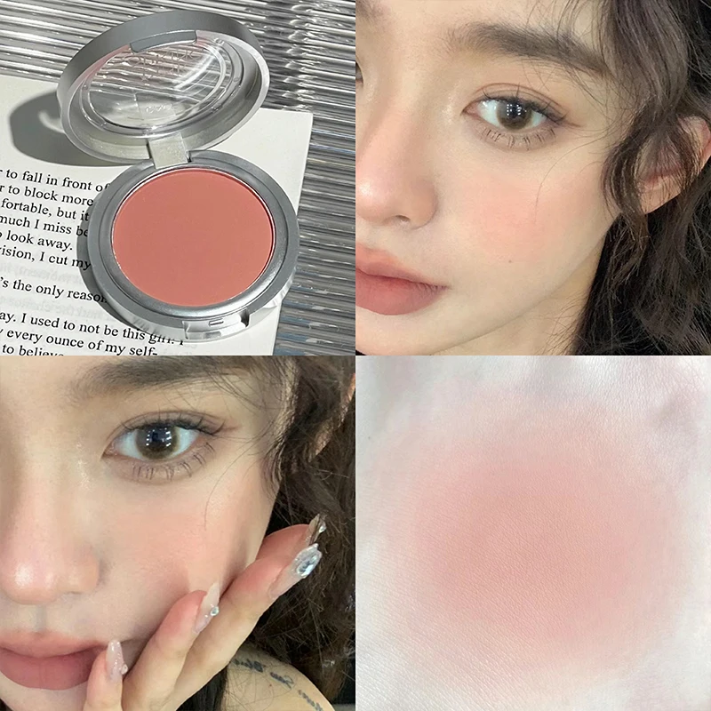 واحد ماتي لوحة أحمر الخدود أحمر الخدود كريم كونتور ماكياج الوجه أحمر الخدود الطبيعي الخد تينت سطع مقاوم للماء الخوخ أحمر الخدود مستحضرات التجميل