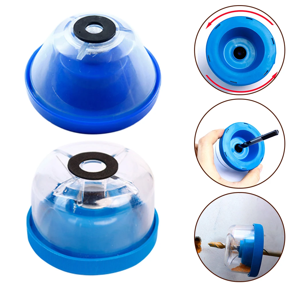 2pcs Electric Drill Dust Cover Ash Bowl Home Electric Drill Drilling Hole Dust Preventer Dust Bowl Power Tool