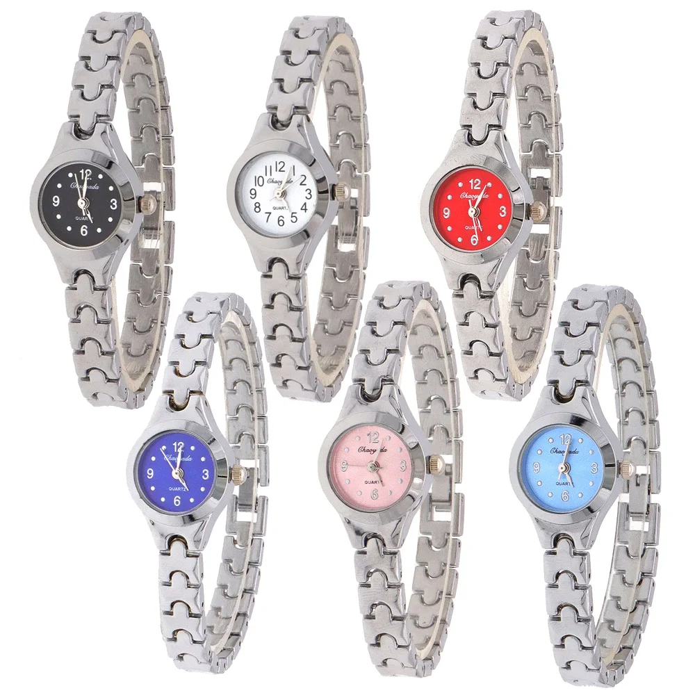 10pcs/Lot Mixed Style Bulk Silver Lady Women Quartz Wrist Watch Gift Hot Popular Wholesale JB2T