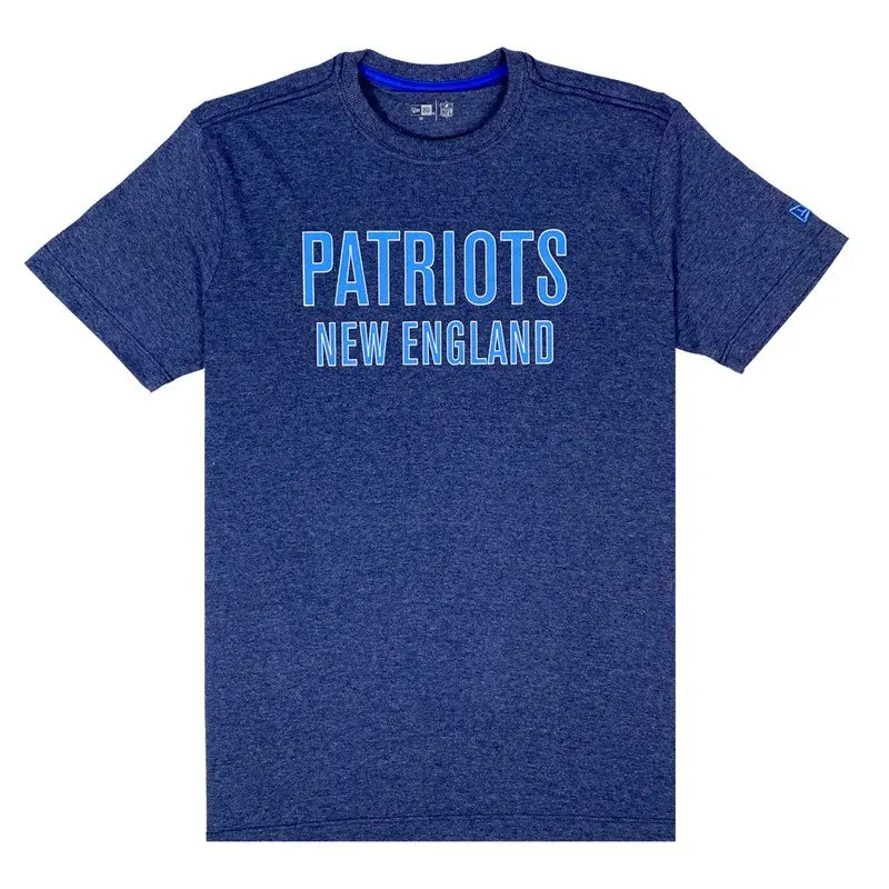 NFL Core Simple New England Patriots Blue-P T-Shirt
