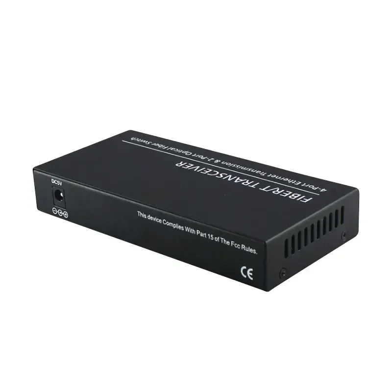 2F4E Fast Erhetnet Switch 100/1000M 2 Fiber Port 155M 2 SC 25KM 4 UTP RJ45 Fiber Optical Switch