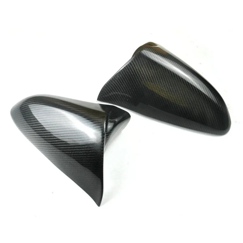 

1 пара для Lexus IS/GS/ES/RC/RCF/GSF/CT/LS Bullhorn, корпус зеркала из углеродного волокна, сменные аксессуары