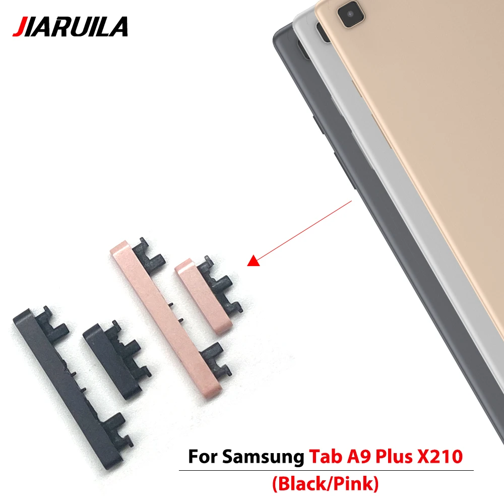 Power On Off Side Key Button + Volume Up Down Side Button For Samsung Tab A7 10.4 2020 T500 T505 A9 Plus A11 Plus T220 T225