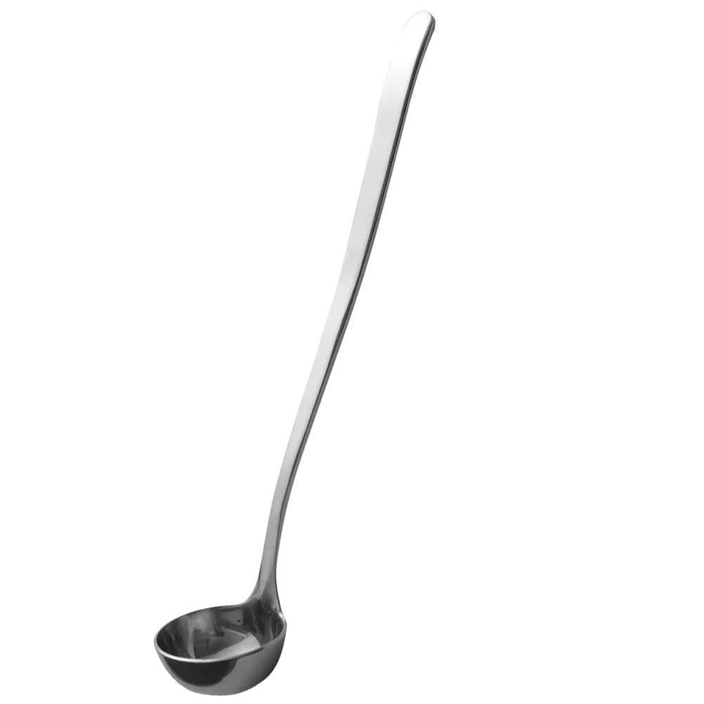 

Silverware Long Handle Honey Spoon Baby Stainless Steel Multifunctional Cooking