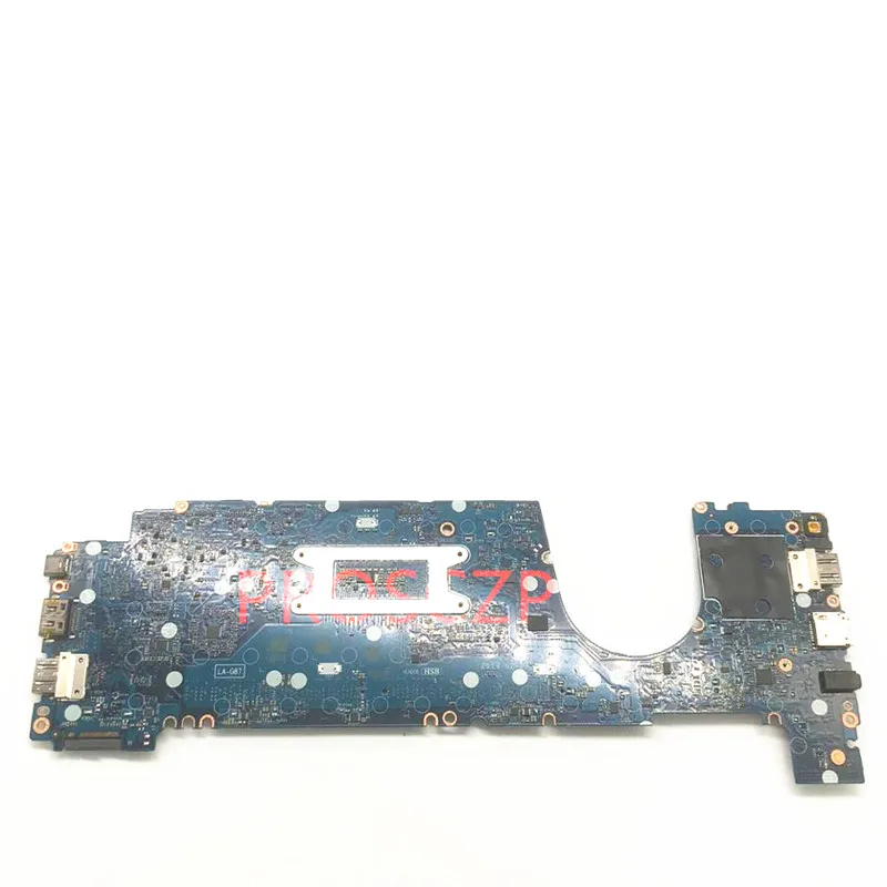 Placa-mãe CN-0FHPJ8 0FHPJ8 FHPJ8 para DELL Latitude XPS 7400 Laptop Placa-mãe LA-G871P com CPU SRF9Z I5-8365U 100% funcionando bem