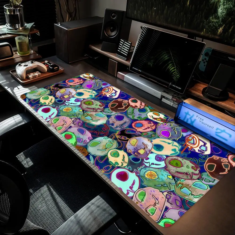 CSGO Death by Kitty Mouse Pad MouseMat XXL Acessórios de computador Teclado grande Laptop Table Pad O novo produto Gamer Gaming
