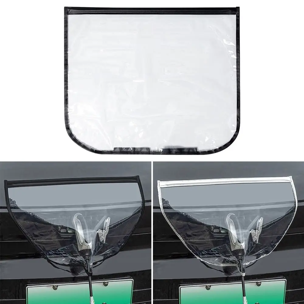 

Waterproof Electric Car Charger Cover Universal Magnet EV Charging Port Cover Dustproof Transparent