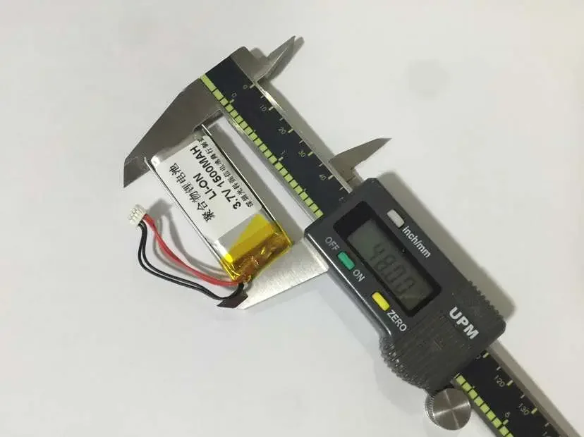 بطارية ليثيوم بوليمر 3.7 فولت جديدة ذات سعة كاملة 802248   سماعة/جهاز بلوتوث MP3 بقوة 1500 مللي أمبير في الساعة/جهاز صغير