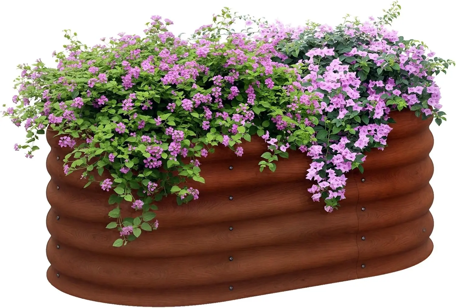 

Комплект оцинкованной садовой кровати размером 3,5 x 2 x 1,4 дюйма, металлический приподнятый ящик для цветов на открытом воздухе с безопасной окантовкой, легкий резервуар для склада своими руками для