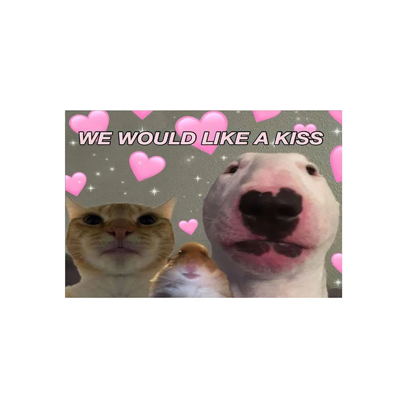 

Fun Walter Dog Meme Printed Tapestry Fun Tapestry Personalized University Dormitory Decoration