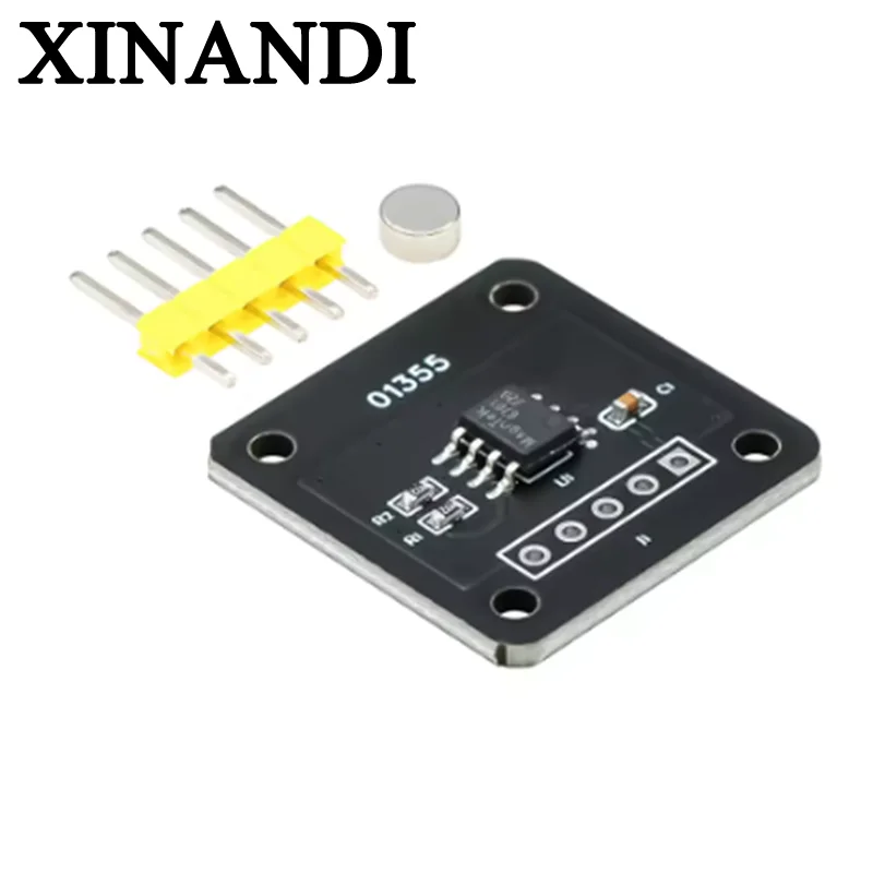 MT6701 magnetic encoder magnetic induction angle measurement sensor module 14bit high precision instead of AS5600