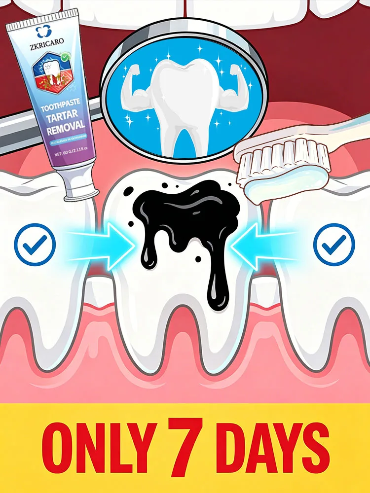 POZOAMIS Tartar Disappears Toothpaste Cleans Teeth Freshens Breath Removes Plaque Repairs Cavities Decay Reduces Bad Breath Provides Long-Lasting Freshness Whitens Toothpaste