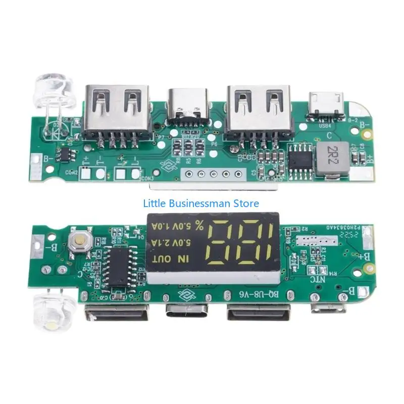 DIY Ladegerät Board Modul mit LED-Anzeige Motherboard M76A – Detail 3