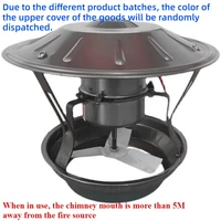 40/60/80/120W chimenea doméstica ventilador inducido ventilador de tiro máquina de fumar humo polvo casa chimenea ventilador de escape ventilación de escape