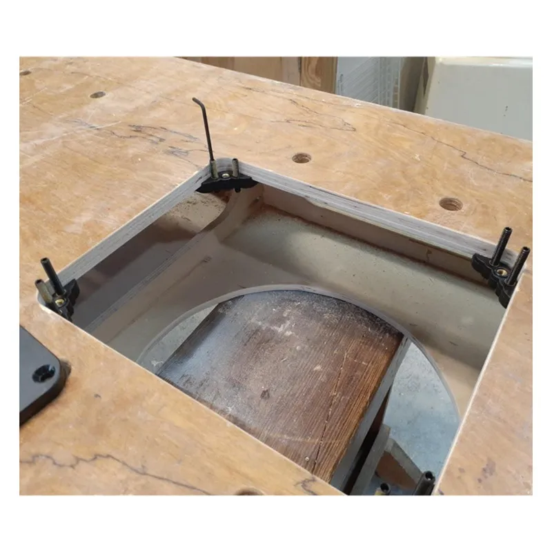 

AB34-PRS3040 4PCS Precision Router Table Insert Plate Unique Bottom-Mount Levelers Design